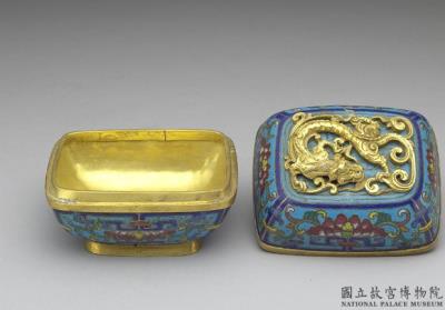 图片[3]-Cloisonne enamel covered box, Qing dynasty (1644-1911)-China Archive